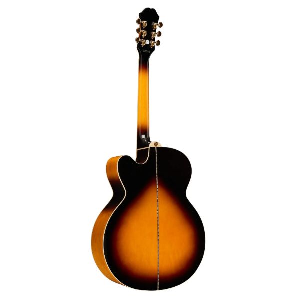 Epiphone J-200EC Studio Acoustic-Electric Guitar - Vintage Sunburst