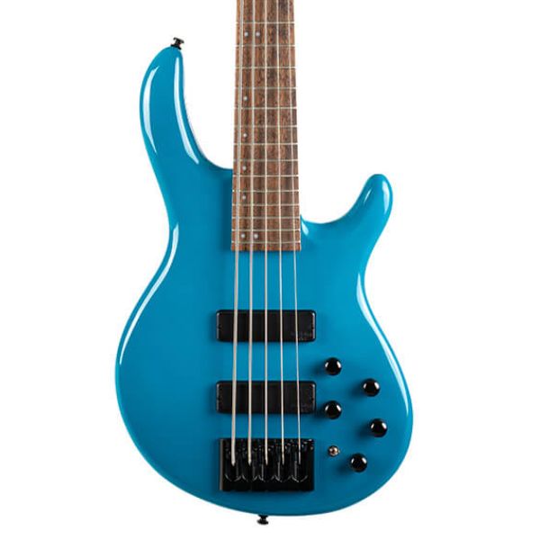 Cort C5 Deluxe 5-String Bass Guitar - Candy Blue