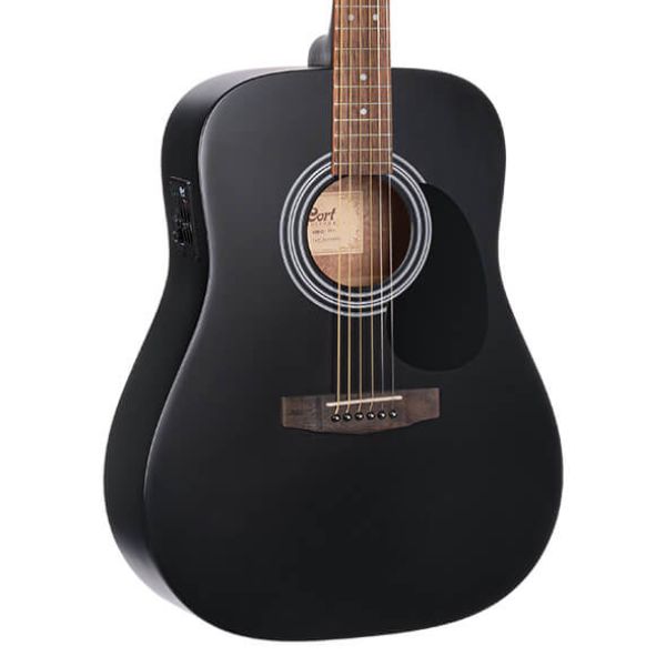 Cort AD810E Acoustic Electric Guitar - Black Satin