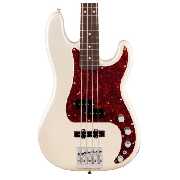 Fender Player II Modified Active Precision Bass - Olympic Pearl With Rosewood Fingerboard