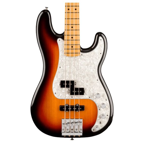 Fender Player II Modified Active Precision Bass - 3-Tone Sunburst With Maple Fingerboard