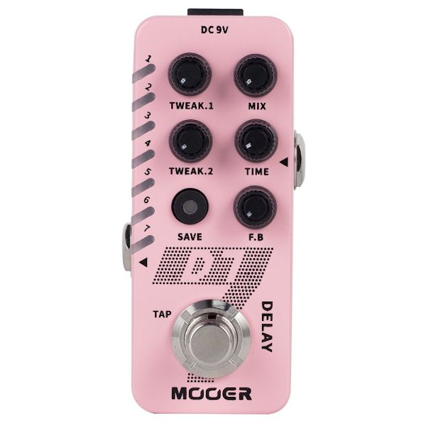 Mooer D7 Digital Delay Micro Effects Pedal