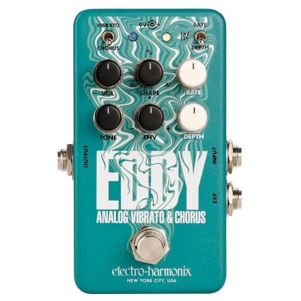 Electro-Harmonix Eddy Analog Vibrato &amp; Chorus Pedal