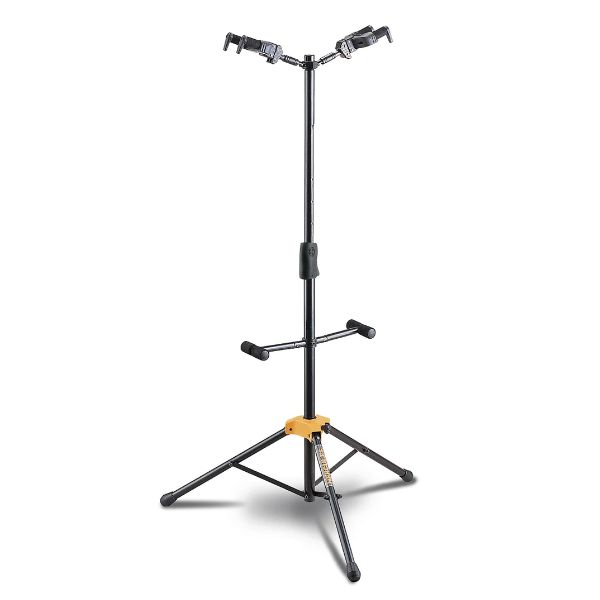 Hercules Stands GS422B PLUS Dual Guitar Stand with Auto Grip System