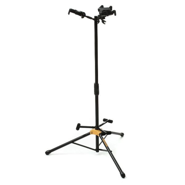 Hercules Stands GS432B PLUS Tri Guitar Stand with Auto Grip System