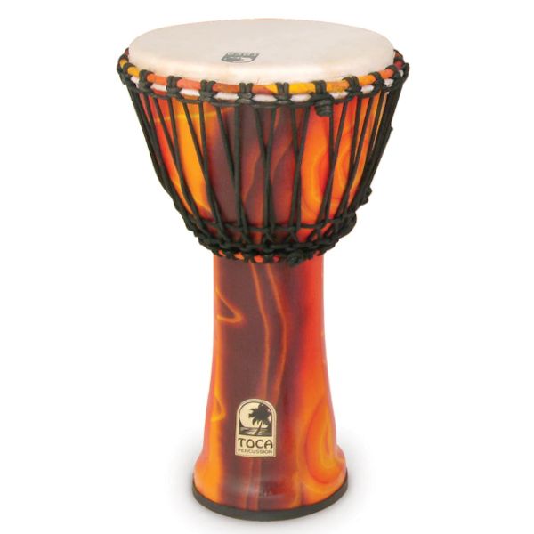 Toca Freestyle Rope Tuned 10’’ Djembe - Fiesta