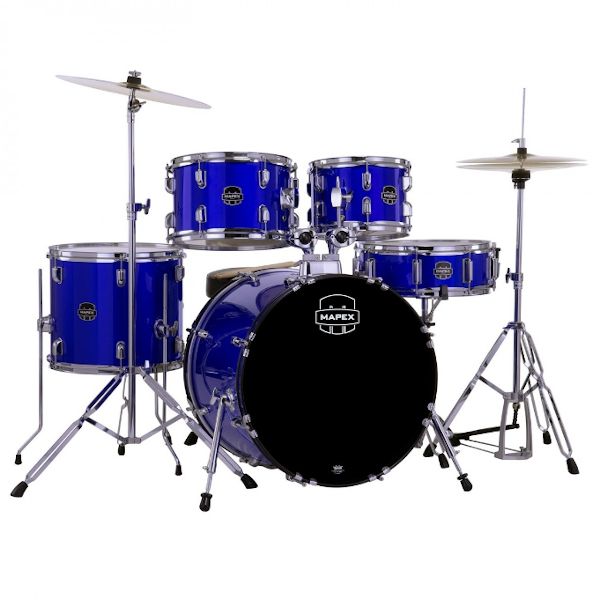 Mapex Comet CM5044FTCIB 5-piece Drumkit Combo - Indigo Blue