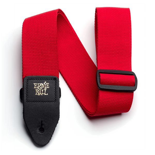 Ernie Ball 2-inch Polypro Strap - Red