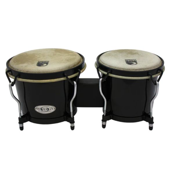 Toca Percussion Synergy Wood Bongos - Black