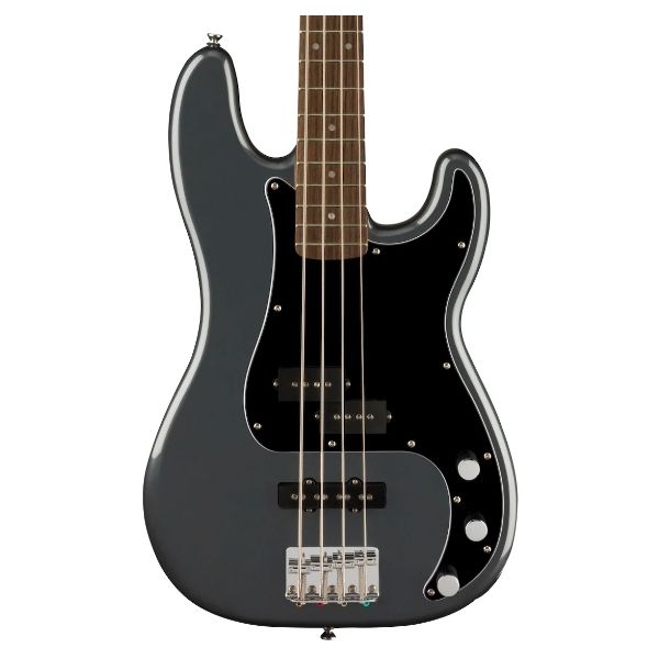 Fender Squier Affinity Series Precision Bass - Charcoal Frost Metallic with Laurel Fingerboard