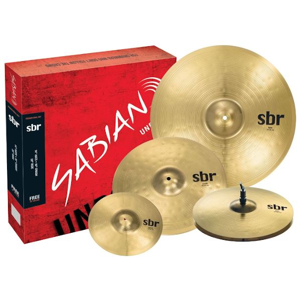 Sabian SBR Promo Performance Cymbal Set with Free 10 inch Splash