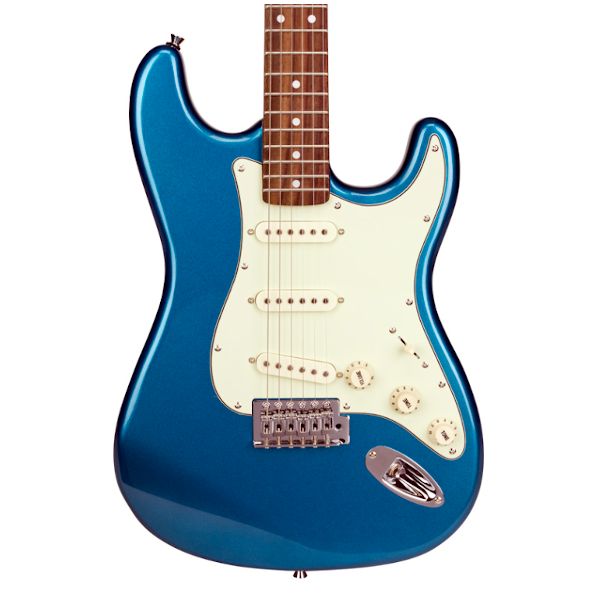 SX SST62 Vintage Electric Guitar - Lake Placid Blue