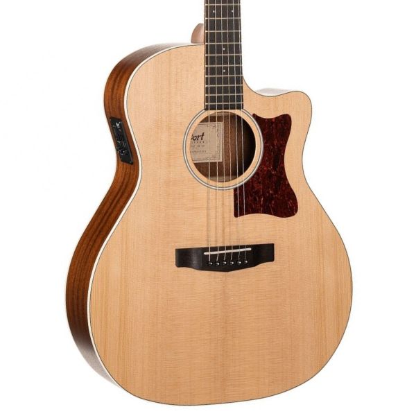 Cort Grand Regal GA1E Acoustic Electric Guitar - Open Pore Natural