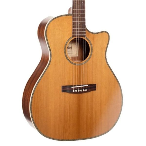 Cort Essence ES-GA4 Acoustic Electric Guitar - Natural Semi-Gloss