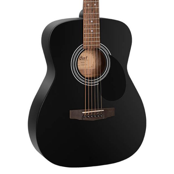 Cort AF510 Acoustic Guitar - Black Satin