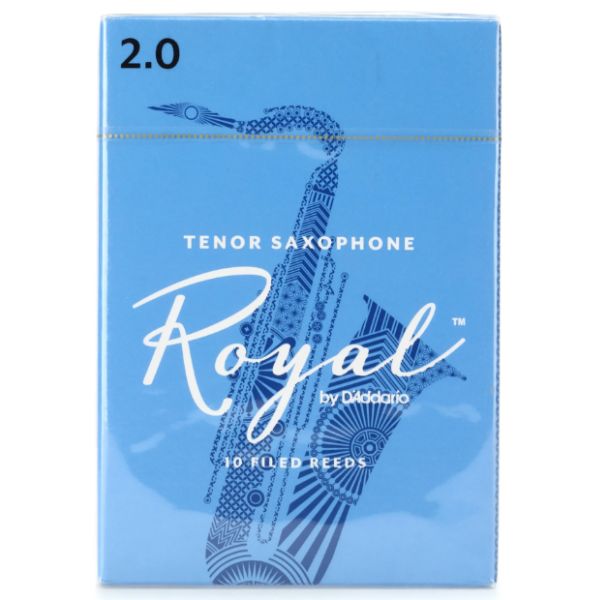 D'Addario Rico Royal Tenor Saxophone Reeds - 2 (10-pack)