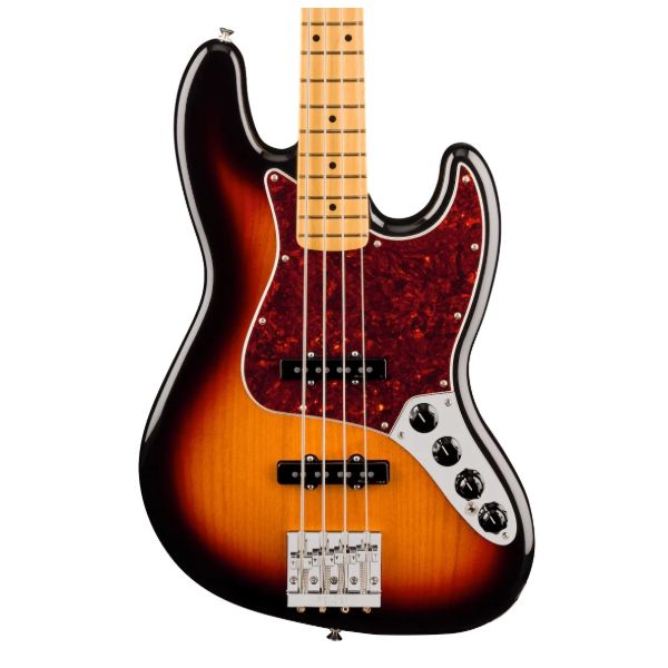 Fender Player II Modified Active Jazz Bass - 3-Tone Sunburst With Maple Fingerboard