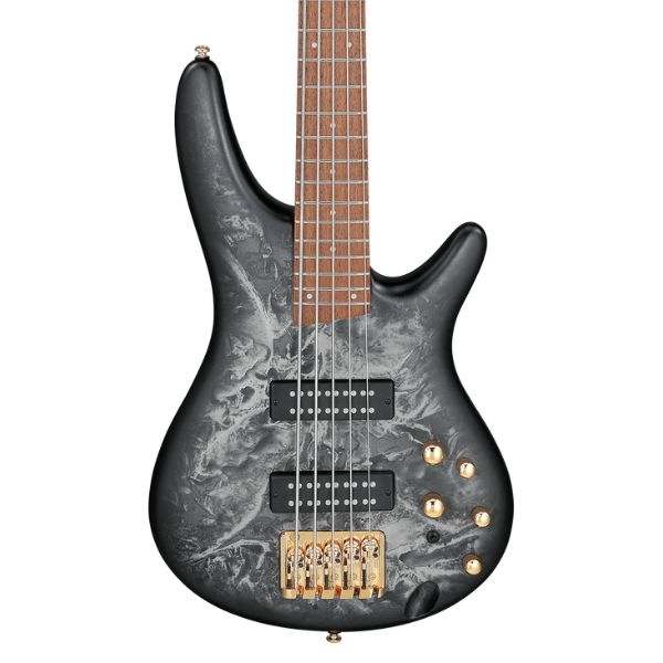 Ibanez SR305EDX Standard 5-string Electric Bass - Black Ice Frozen Matte
