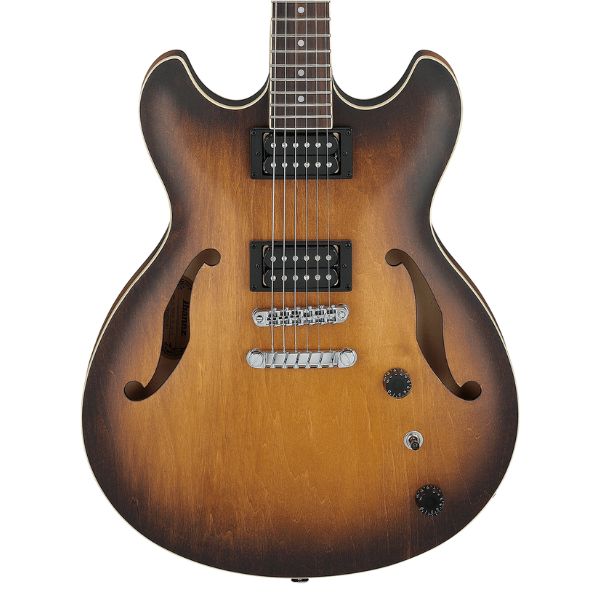 Ibanez Artcore AS53 Semi-Hollowbody Electric Guitar- Tobacco Flat