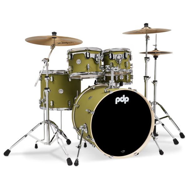 PDP Concept Maple 5-piece Shell Pack Drum Kit - Satin Olive