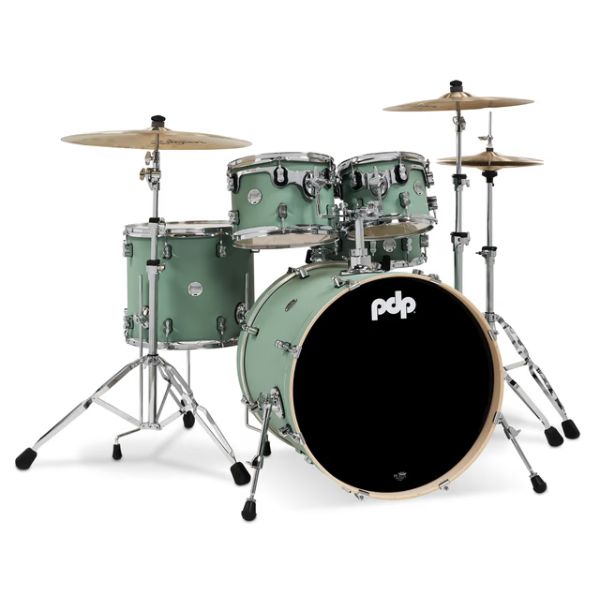 PDP Concept Maple 5-piece Shell Pack Drum Kit - Satin Seafoam