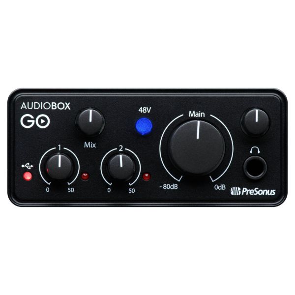 PreSonus AudioBox Go 2x2 USB-C Audio Interface