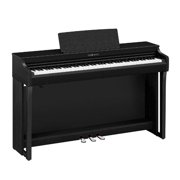 Yamaha Clavinova CLP-825 Digital Piano with Bench - Matte Black