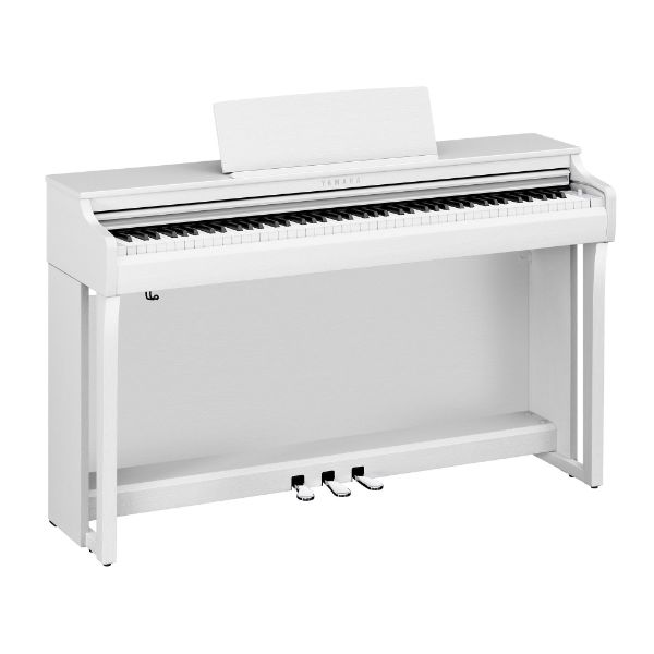 Yamaha Clavinova CLP-825 Digital Piano with Bench - White