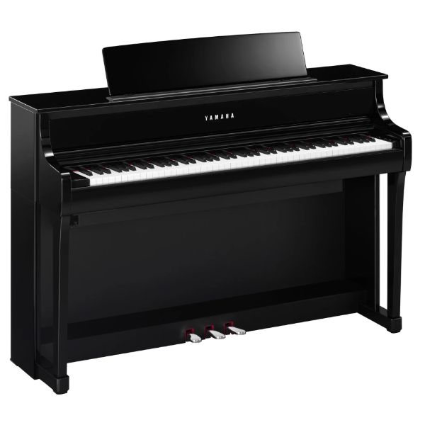 Yamaha Clavinova CLP-875 Digital Piano with Bench - Polished Ebony