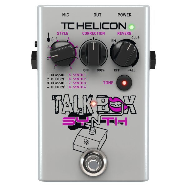 TC-Helicon Talkbox Synth Pedal
