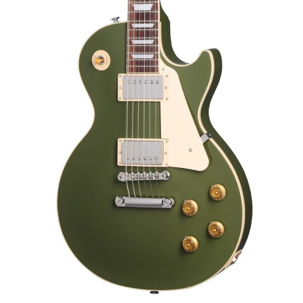 Gibson Les Paul Standard '50s Plain Top Electric Guitar - Olive Drab Gloss