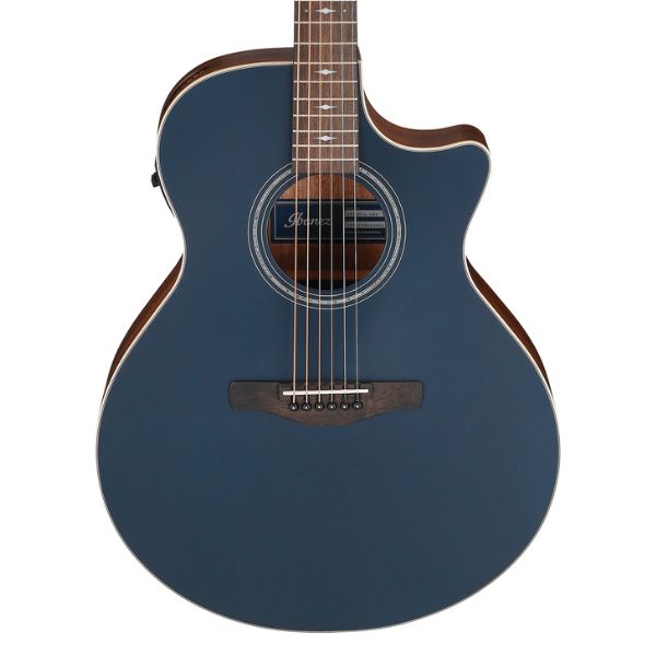 Ibanez AE100 Acoustic-electric Guitar - Dark Tide Blue Flat
