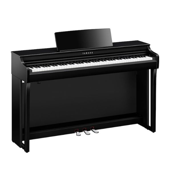 Yamaha Clavinova CLP-825 Digital Piano with Bench - Polished Ebony
