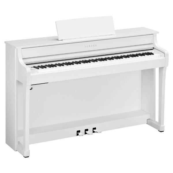 Yamaha Clavinova CLP-835 Digital Piano with Bench - White