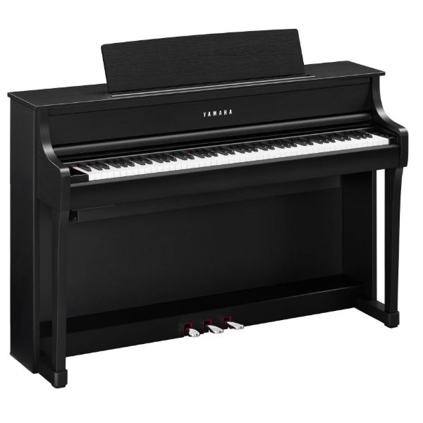 Yamaha Clavinova CLP-875 Digital Piano with Bench - Matte Black