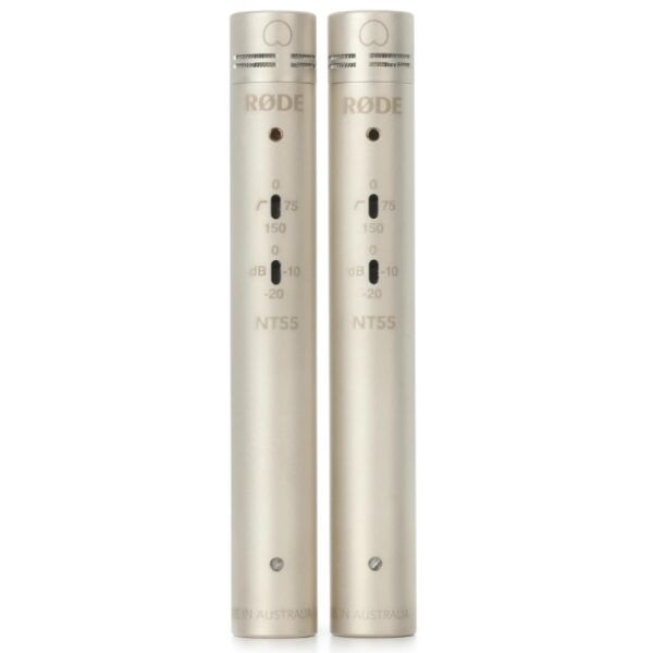 Rode NT55 Small-diaphragm Condenser Microphone - Matched Pair