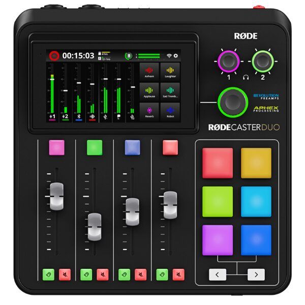 Rode RODECaster Duo Streaming Mixer - Black