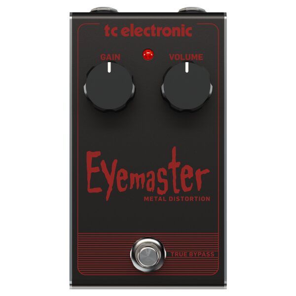 TC Electronic Eyemaster Metal Distortion Pedal