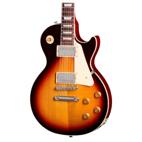 Gibson Les Paul Standard '50s Plain Top Electric Guitar - Bourbon Burst