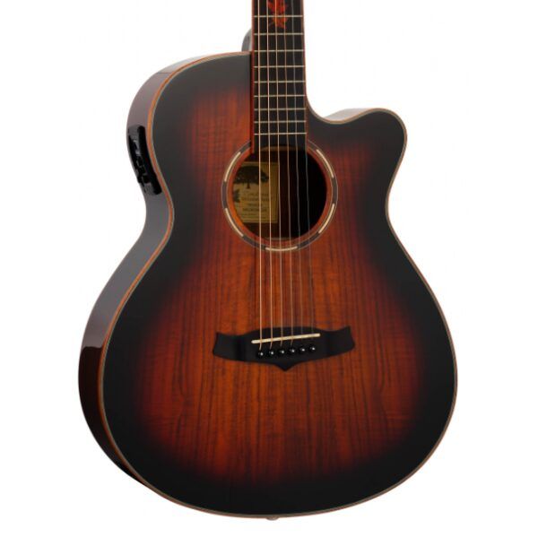 Tanglewood TWX4CEK Koa Winterleaf Exotic Acoustic Electric - Autumn Burst Gloss