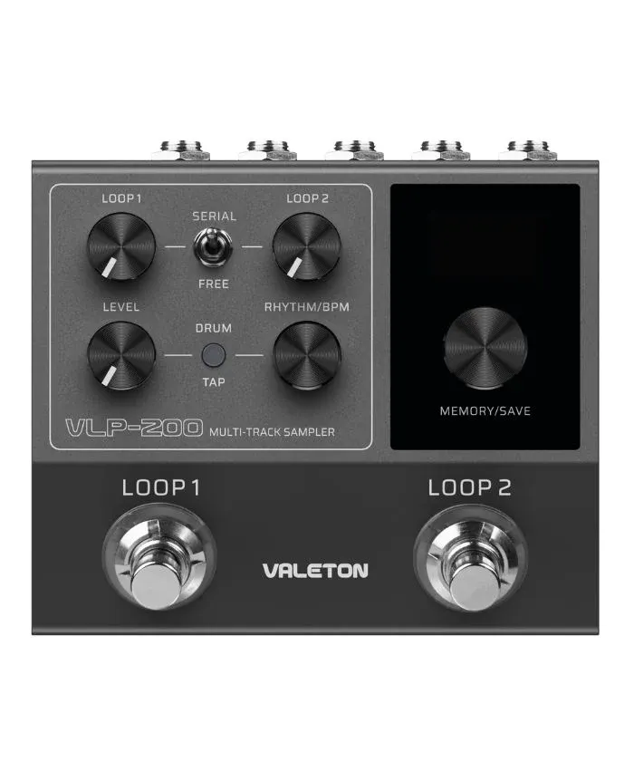Valeton VLP-200 Multi-Track Sampler &amp; Looper