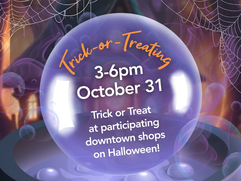 Downtown for Halloween - Trick or Treat Registration