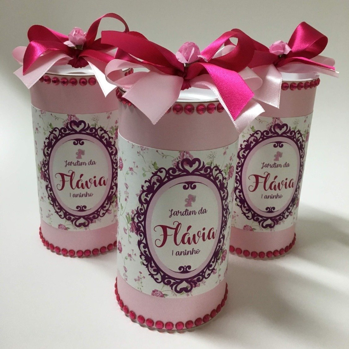 Tubo lata personalizado vazio