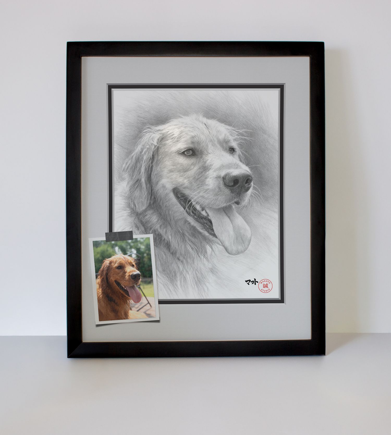 Pet Portrait - Curated Digital Artwork