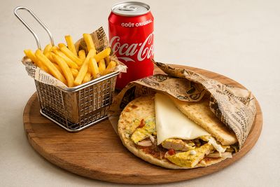 MENU CHAPATI SALAMI DE BŒUF