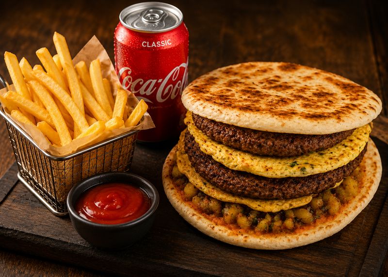 MENU CHAPATI BURGER ?