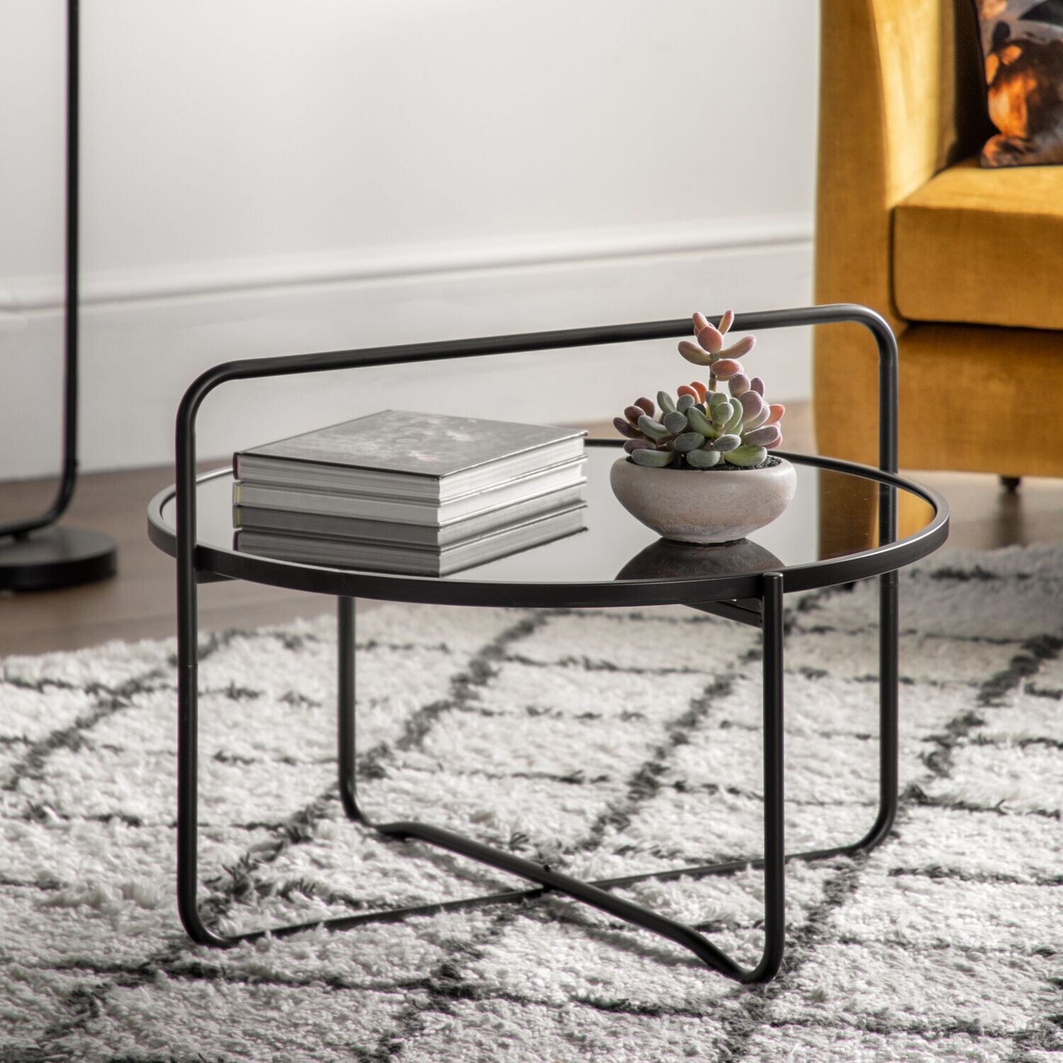 Gallery Direct Fawley Coffee Table, Colour: Black