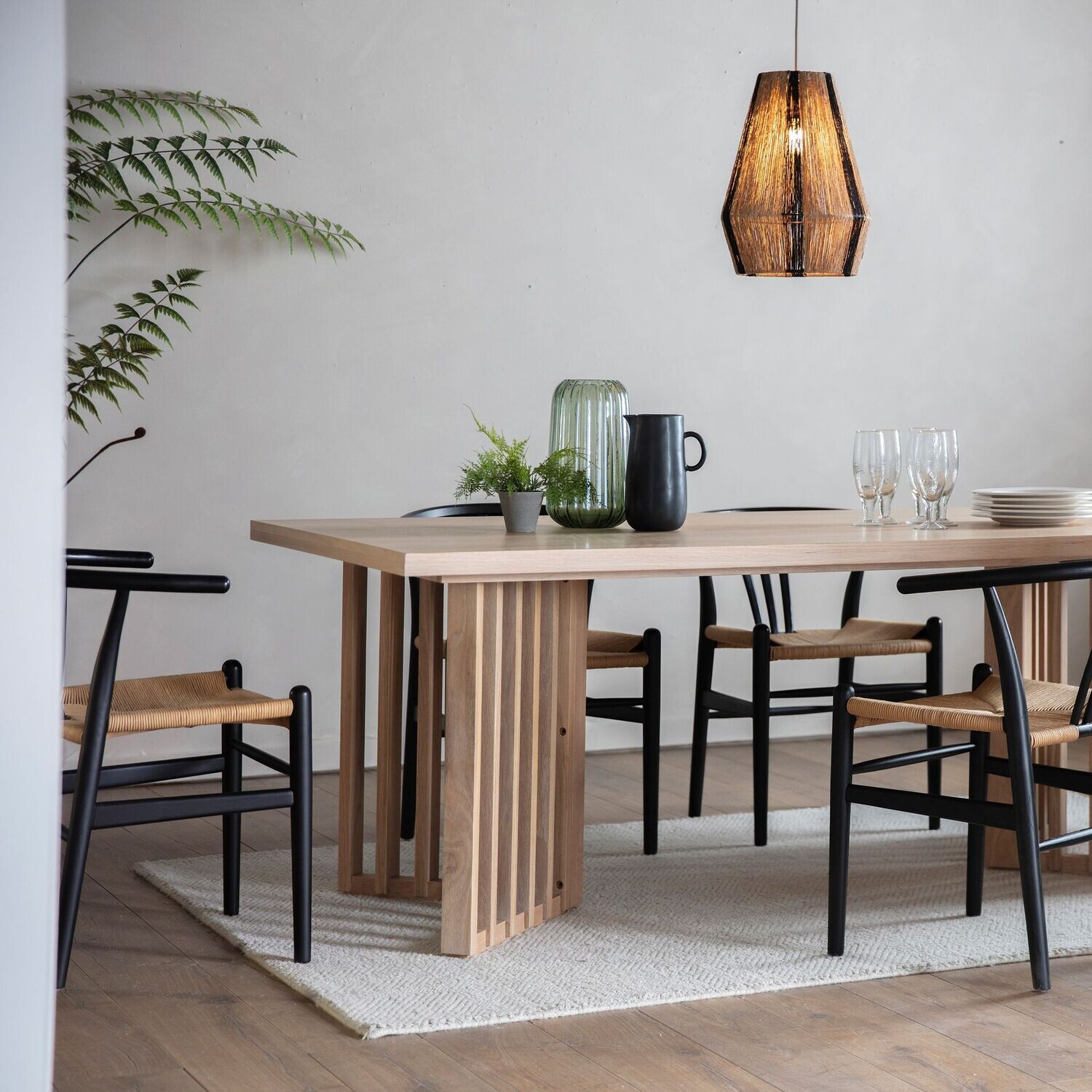 Gallery Direct Okayama Dining Table, Size: Large