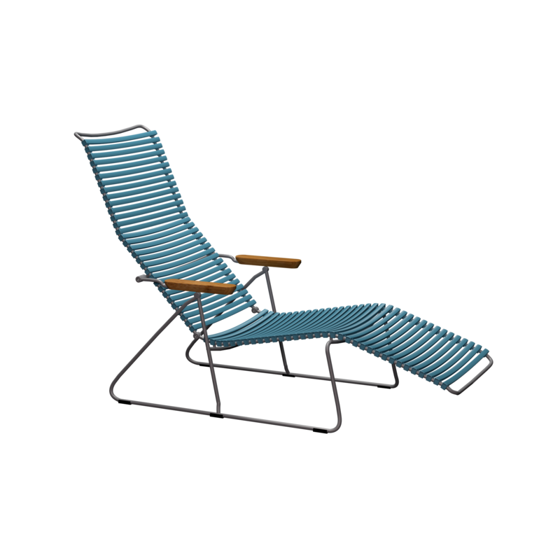 HOUE CLICK Sunlounger, Colour: Petrol