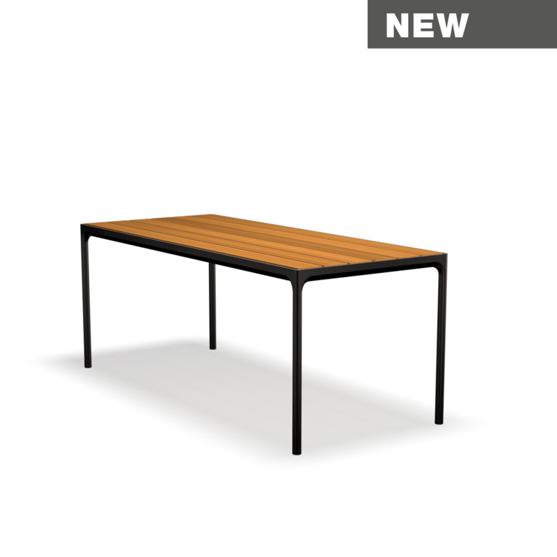 HOUE Four Counter Table - 210x90cm, Colour: Bamboo